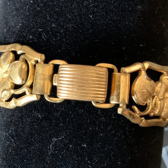 West Germany Gold tone Bracelet - Picture 2 of 4